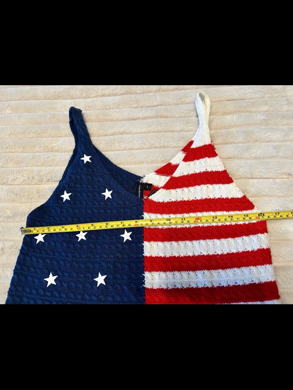 Moon&Madison American Flag Tank Top - Picture 3 of 8